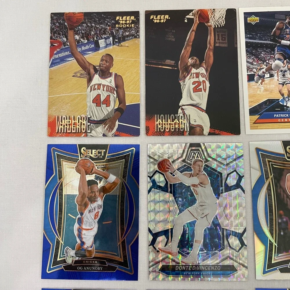 Panini Topps Fleer Knicks Basketball Card Lot Mens OS Blue Excellent RC Stars